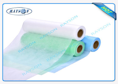 Della mobilia tessuto blu 40GSM/bianco eliminabile non antibatterico per uso medico