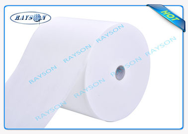 Tessuto bianco/blu da 70 grammi di colore 47cm di larghezza pp non per la copertura della molla del materasso