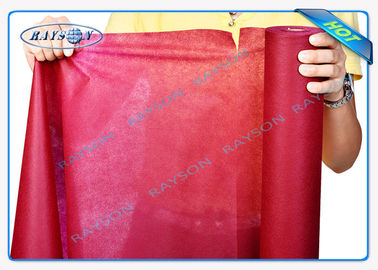 Quadrato rosso/polipropilene eliminabile rotondo del vergine delle pezzuole per lavare 100%