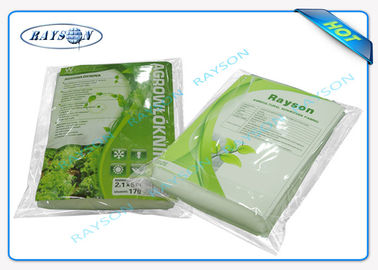 Larghezza selvaggia non tessuta biodegradabile/respirabile del tessuto di agricoltura di 40gr pp Spunbond
