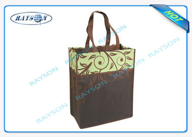 Durevole e ricicli le borse del tessuto dei pp non con Logo Priniting, Tote Bag With Long Handle