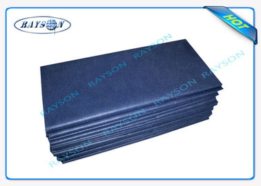 Lenzuolo eliminabile blu di igiene hotel/della clinica Carry Paper Bedsheet facile