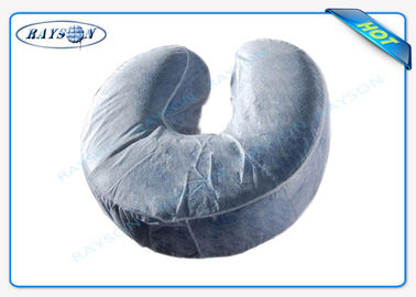 U - Copertura comoda di Non Woven Pillow della guardia del collo non delle borse eliminabili a forma di del tessuto