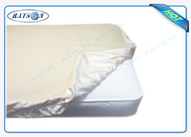 Tessuto materiale della fodera per materassi del tessuto della bustina di tè pp Spunbond non, tessuto non tessuto di TNT