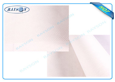 tessuto bianco o grigio di 160cm-240cm dei pp della mobilia non con il PVC Dot Used come coperture inferiori del materasso o del sofà