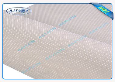 Di colore pieno della gamma 100GSM anti di slittamento della mobilia tessuto durevole non con il PVC di 2mm